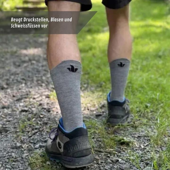 Image du produit Sportree 3er-Set Merino-Socken Gr. 39-42 Wandersocken Sportsocken Outdoorsocken (39 - 42)