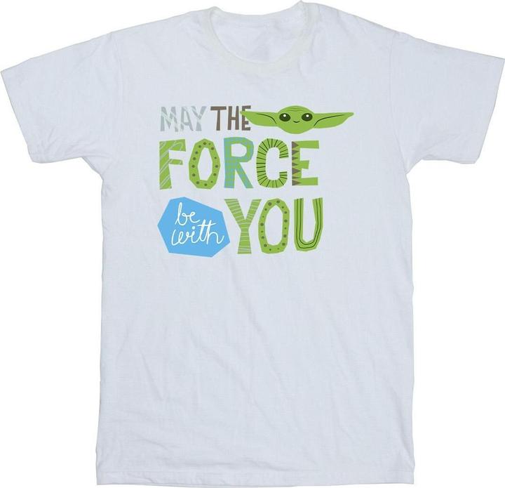 Star Wars The Mandalorian May The Force Be With You TShirt (S)