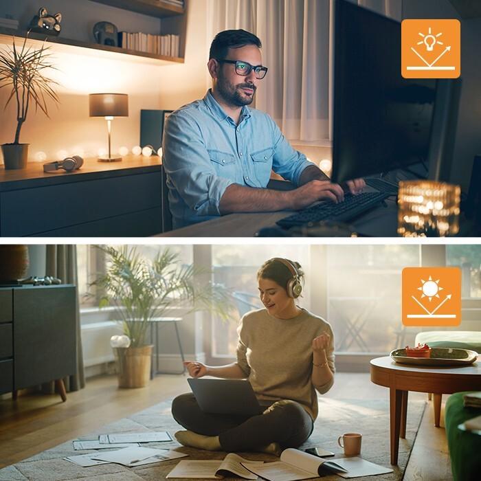 Image du produit Qoltec filtre de lumière bleue 24 | 16:9 | soin des yeux | anti-éblouissement | mat | par moniteur (24", 16 : 9)