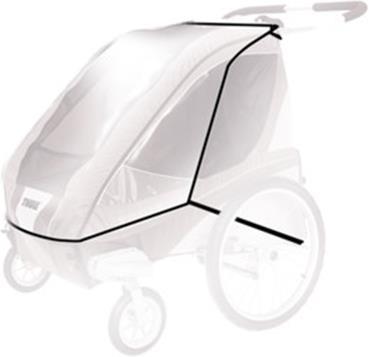 Thule couverture de pluie Chariot Captain 2 transparent de 2005