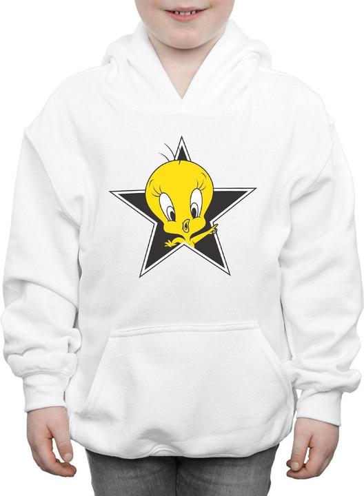 Immagine prodotto Looney Tunes Tweety Pie Star Felpa con Cappuccio Ragazzi (140, 146)