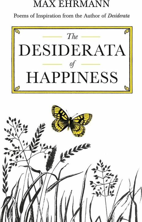 Immagine prodotto I Desiderata della felicità (Max Ehrmann, Inglese)