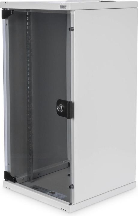 Immagine prodotto Digitus Set di rete 254 mm (10") - 12U, 312 x 300 mm (Largh. x Prof.) (12 HE, Portapacchi da 10 pollici)