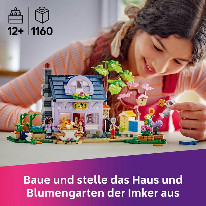 Immagine prodotto LEGO Haus und Blumengarten der Imker (42669, LEGO Friends)