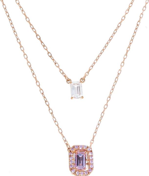 Produktbild Swarovski Kette Millenia rosè purple 5648981 (Metall mit Roségold-Legierungsschicht)