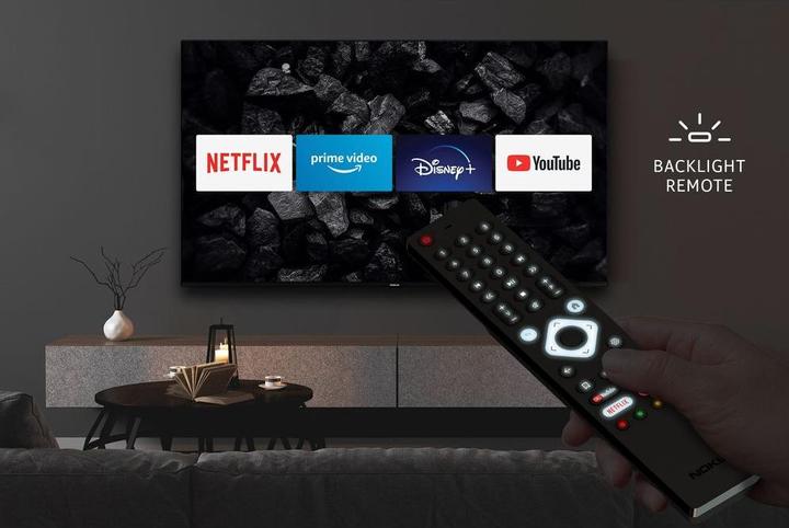 Actual product image Nokia Streaming Box 8000 (Device-specific remote control, Infrared, Bluetooth)