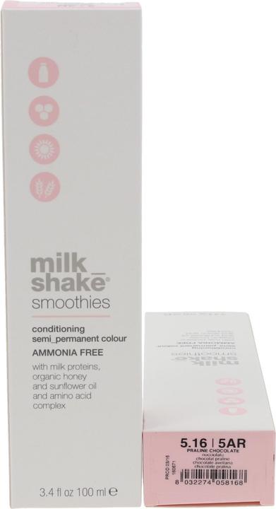 Immagine prodotto Milk_Shake Smoothie Colore Semipermanente 5.16 Cioccolato Pralinato 100ml (5.16 Pralina al cioccolato)
