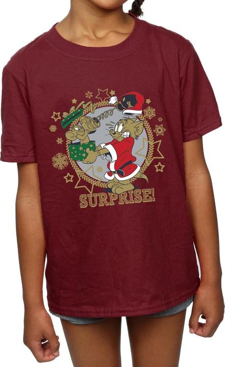 Tom & Jerry Christmas Surprise TShirt Mädchen