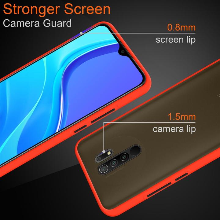 Image du produit Cadorabo Couverture mate hybride (Xiaomi Redmi 9)
