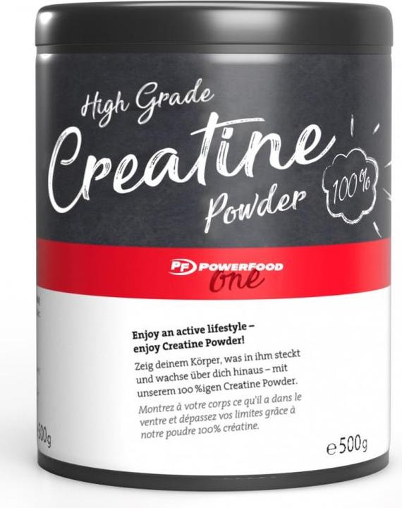 Actual product image PowerFood One High Grade Creatine (1 Piece, Powder, 500 g)