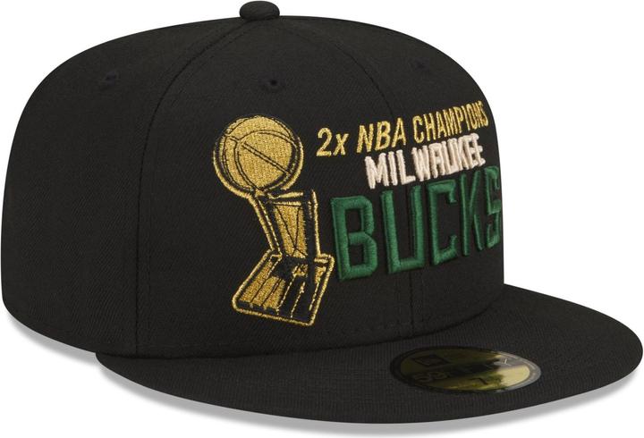 Immagine prodotto New Era Cappellino 59Fifty - CAMPIONI NBA Milwaukee Bucks - 7 1/8 (7 1/8)