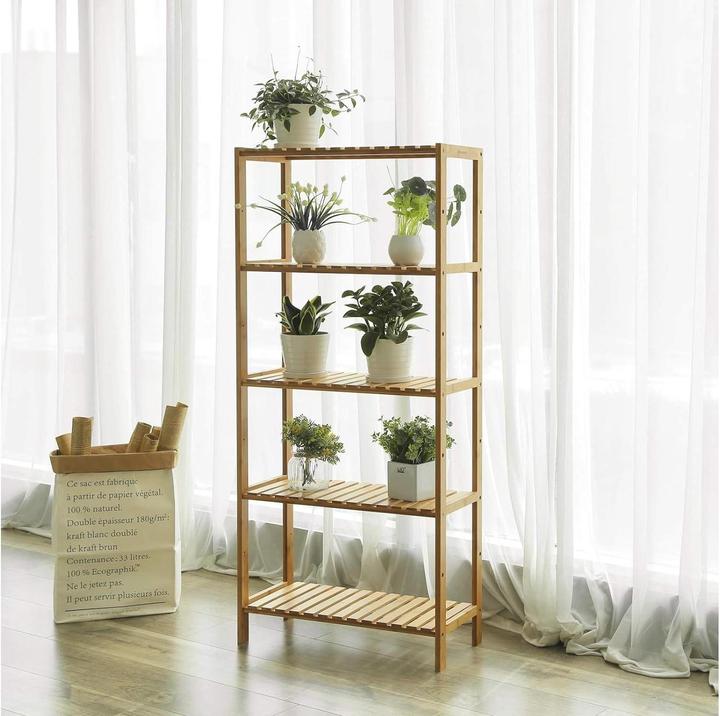 Actual product image Songmics Bamboo (60 x 26 x 130 cm)