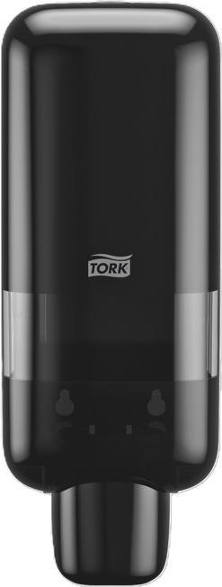 Actual product image Tork Soap dispenser Elevation S4 564508 black plastic 1.0 l