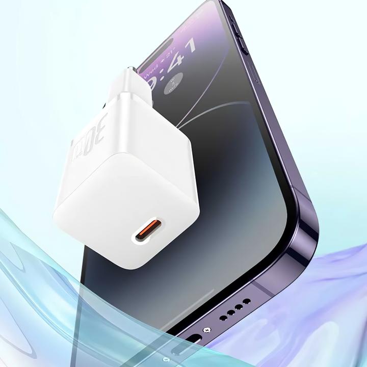 Immagine prodotto Baseus Mini caricatore da parete GaN5 30W (bianco) (30 W)