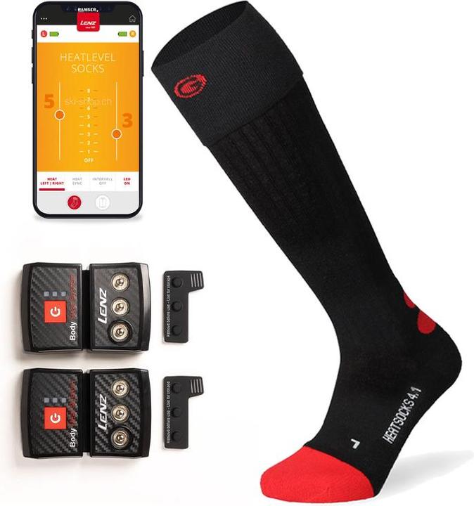 Productafbeelding Lenz Heat Sock 6.1 Toe Cap Set (45 - 47)