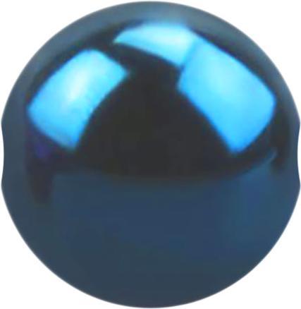 Star Piercing Ball Closure Kugel dunkelblau (Chirurgenstahl 316L)