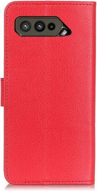 Actual product image MU Classic Litchi Leather Bookcover Series (Asus ROG Phone 5)