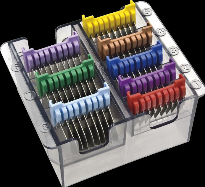 Actual product image Moser Attachable comb (8 x)