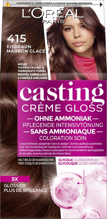 Immagine prodotto L'Oréal Paris Colata di crema lucida (415 Castagna fresca)