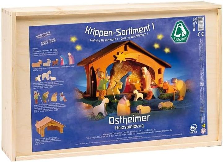 Produktbild Ostheimer Krippen-Sortiment 6020, 13-teilig