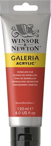 Produktbild Winsor & Newton Galeria Acrylic 120Ml Vermilion Hue 682 (Vermilion Hue, 120 ml)