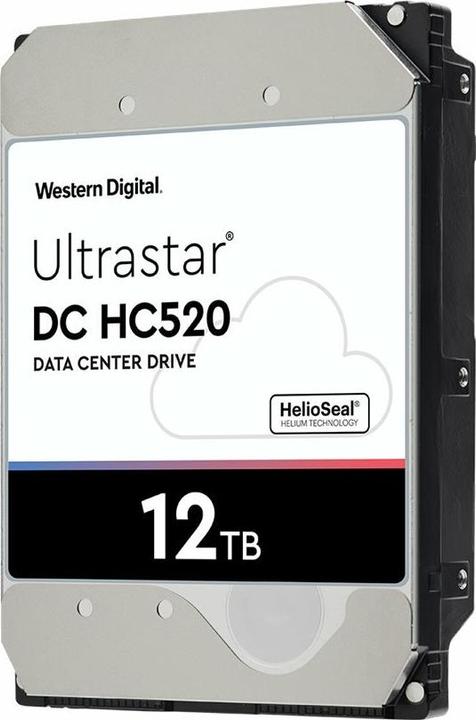 Produktbild WD Ultrastar DC HC520 HUH721212AL5204 - (12 TB, 3.5", CMR)