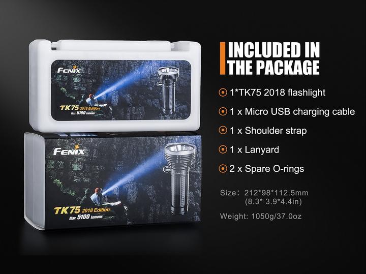 Produktbild Fenix Tk75 2018 (18.80 cm, 5100 lm)