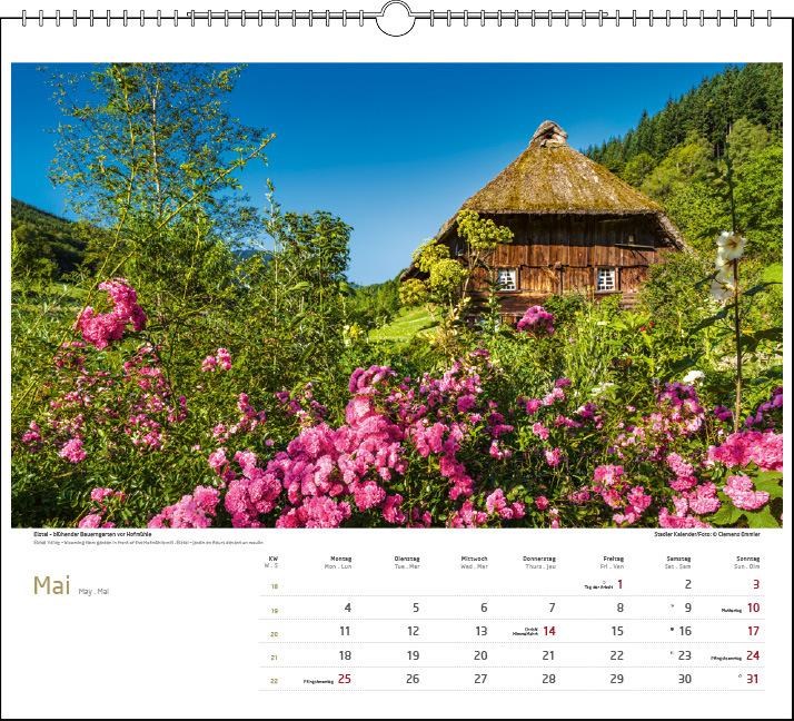 Actual product image Schwarzwald 2026 (Hardcover, German)