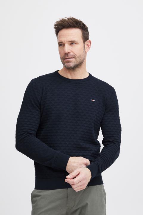 Actual product image FQ1924 FQKYLE structure crewneck knit 21900700 (XL)