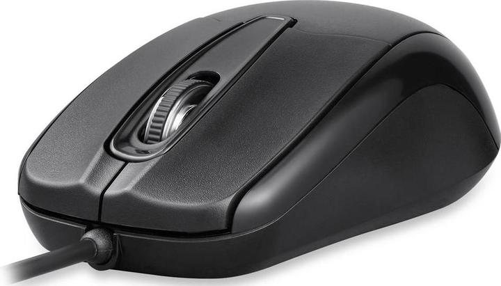 Actual product image Perixx PERIMICE-209 C Black Mouse Wired Optical Black 3 buttons 1000 (Cable)