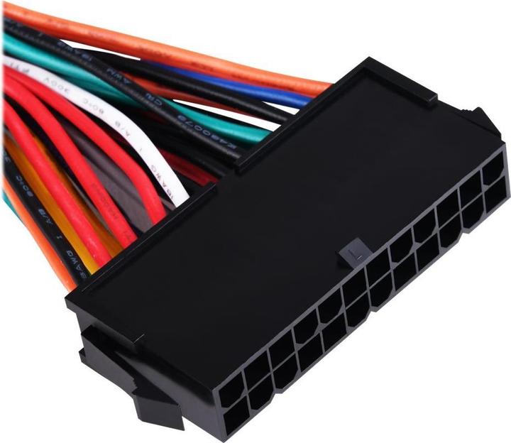 Immagine prodotto Silverstone SST-PP10 - Cavo adattatore di alimentazione, doppio 24 pin femmina + singolo 24 pin maschio, per Den