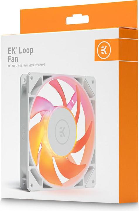 Image du produit EKWB EK Vanduo Blocks EK-Loop FPT 140er DRGB PWM Ventilateur, 600-2200U (140 mm, 1 x)
