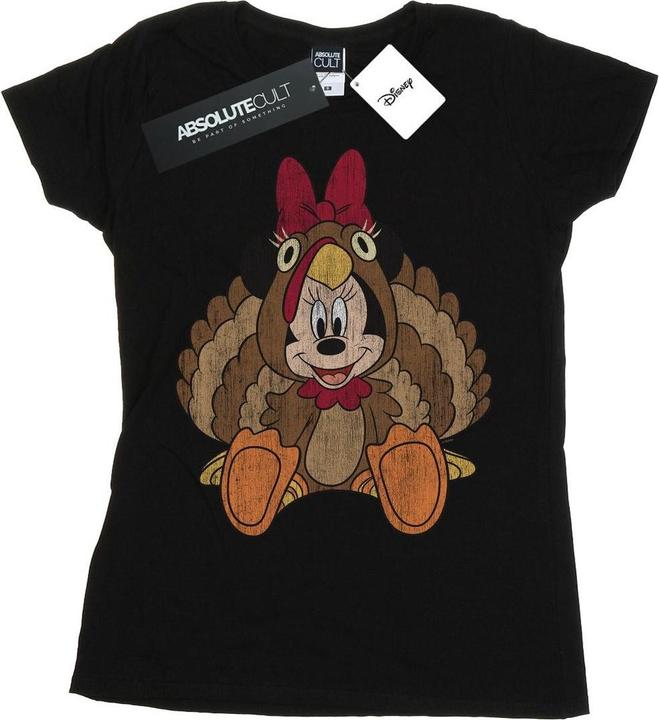 Disney Minnie Mouse Thanksgiving Turkey Costume TShirt (XXL)