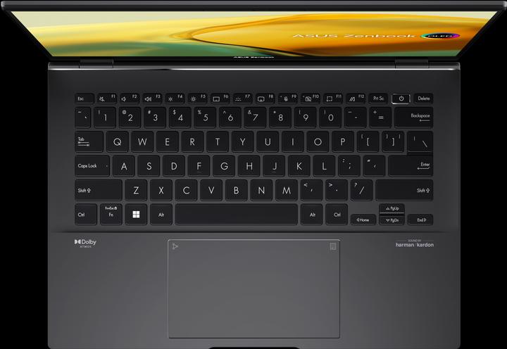 Productafbeelding ASUS UM3402YA-KP389W AMD Ryzen 7 7730U 14inch WQXGA 16GB 1TB SSD UMA W11H Jade Zwart (P) (14", AMD Ryzen 7 7730U, 16 GB, 1000 GB)