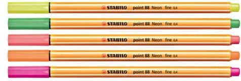Produktbild STABILO point 88 Fineliner (Neongelb, 1 x)