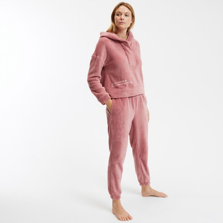 Actual product image So'home Pyjama mit Kapuze und Knopfleiste (34)