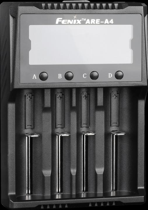 Produktbild Fenix Ladegerät ARE-A4 (1 Stk., 14500, 16340, 18650, 26650, AAA, AA, Akku)