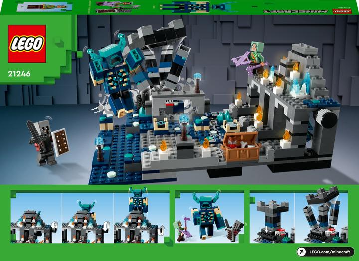 Produktbild LEGO Das Duell in der Finsternis (21246, LEGO Minecraft)