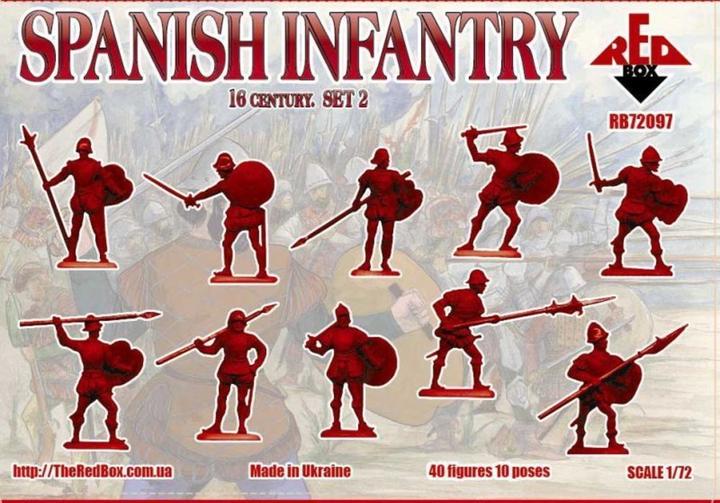 Actual product image Red Box Spanish infantry, 16th century, set 2