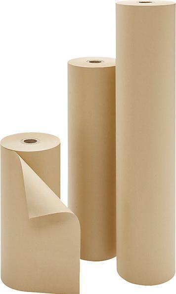 Immagine prodotto eurokraft basic Carta da imballaggio in rotoli ECONOMY, larghezza 750 mm, marrone, lunghezza 280