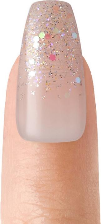 Actual product image KISS Classy Nails - Scrunchie (Nail styling set, Artificial nails, Beige, Pink)