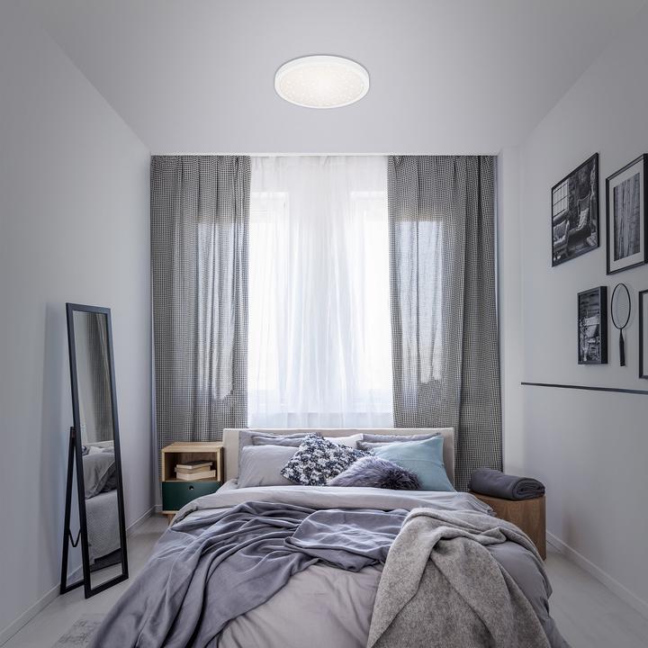 Produktbild Briloner LED Deckenleuchte mit Sternencover, weiss, 1xLED/24W (3000 lm)