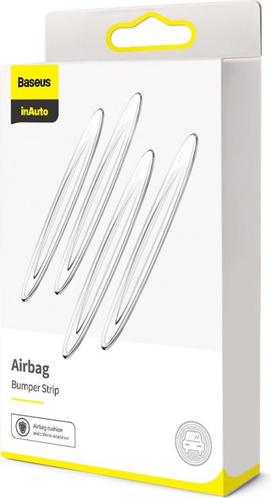 Actual product image Baseus Airbag Bumper Strip Transparent