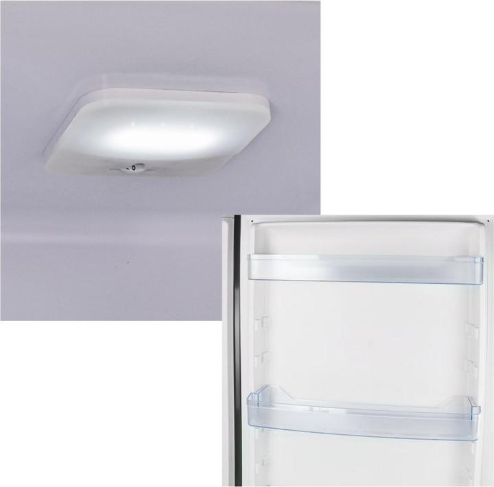 Actual product image Dema Grossraumkühlschrank Kühlschrank Standkühlschrank Edelstahloptik DKS 340 (331 l)