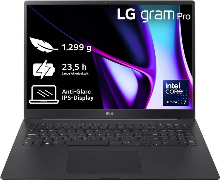 Productafbeelding LG gram Pro 17 (17", Intel Core Ultra 7 155H, 32 GB, 2000 GB, NL)