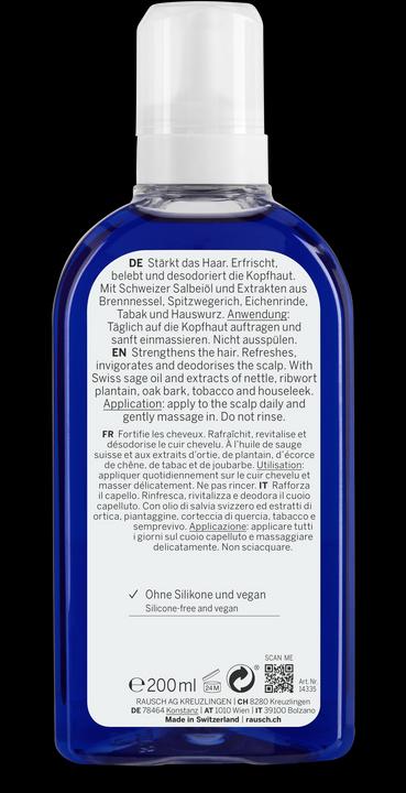 Actual product image Rausch Silver Shine Scalp Tonic Sage 200 ml (200 ml)