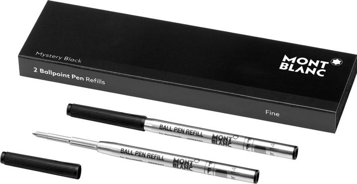 Actual product image Montblanc Ballpoint pen refill large (Refill, Black, 0.40 mm)