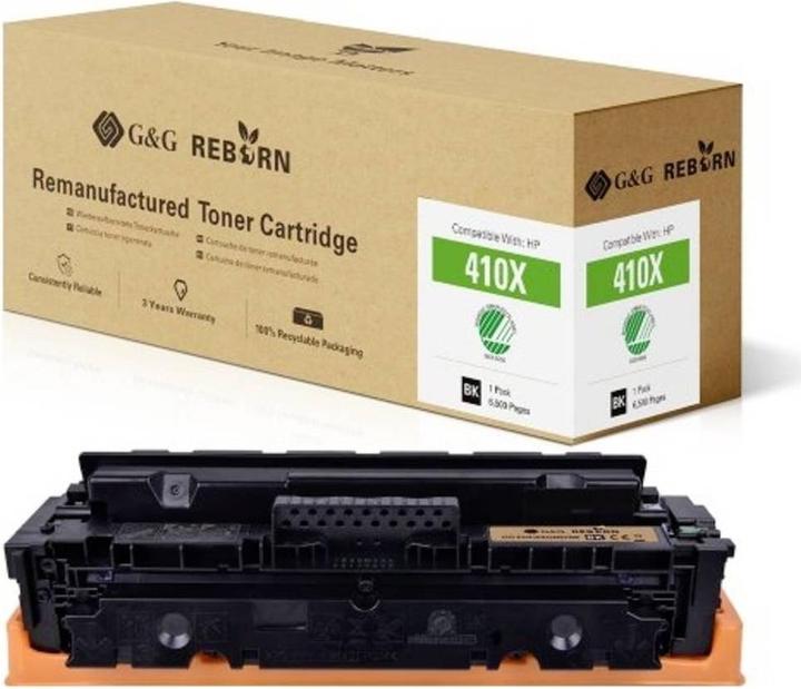 Immagine prodotto G&G Toner sostitutivo HP 410X Compatibile Nero 6500 pagine Reborn rigenerato