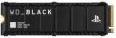 Productafbeelding WD BLACK SN850P NVMe SSD met koellichaam 2TB detailhandel (2000 GB, M.2 2280)