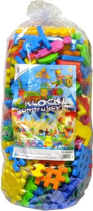 Actual product image Baczek Tupiko TUPIKOKK260 Mix building blocks (260 pieces)